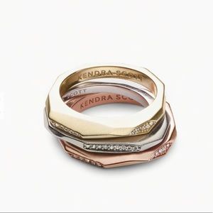 Kendra scott Joel stackable rings